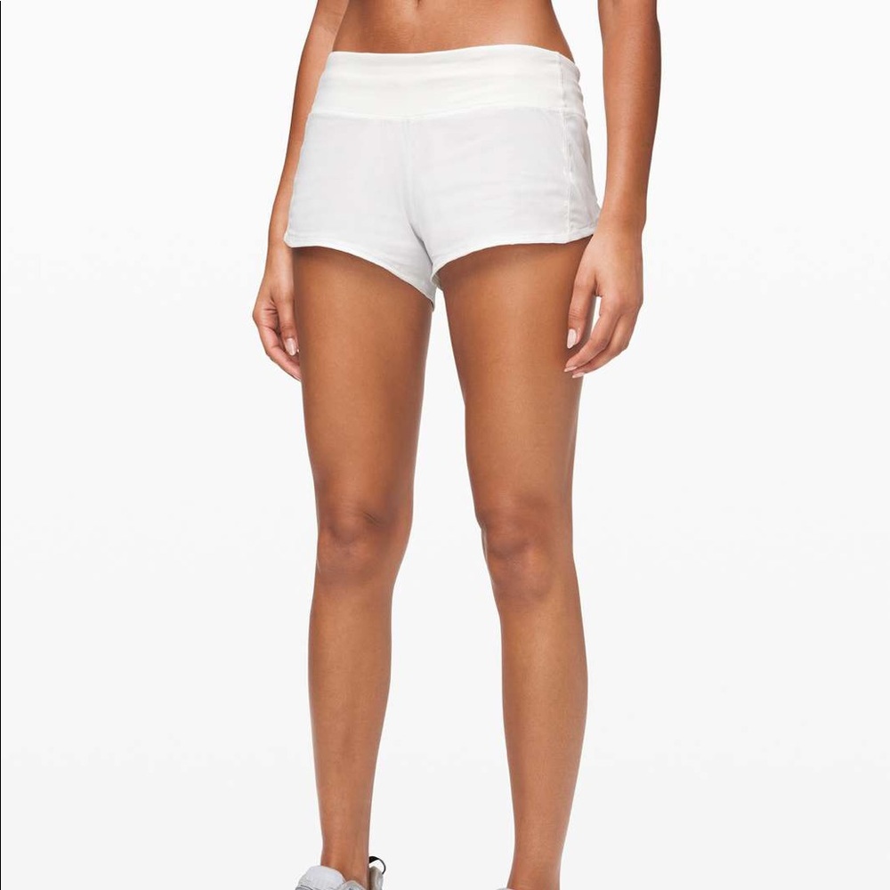 Lululemon speed shorts size 6
